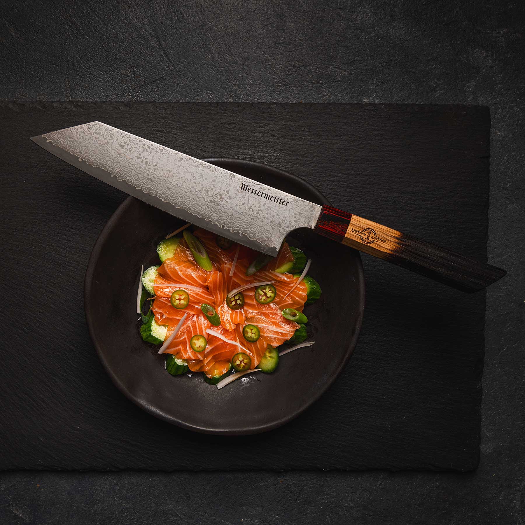 Chef Edward Lee Limited Edition Bunka Knife - 8" - Messermeister