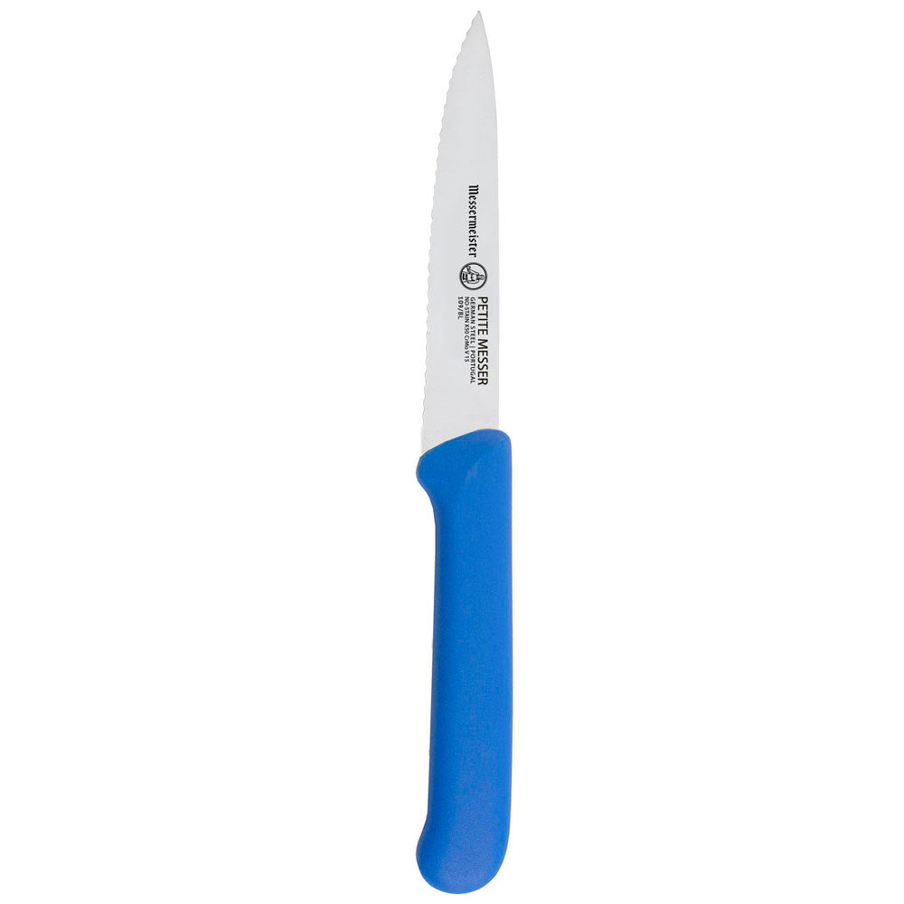 4 Inch Serrated Spear Point Parer with Matching Sheath
