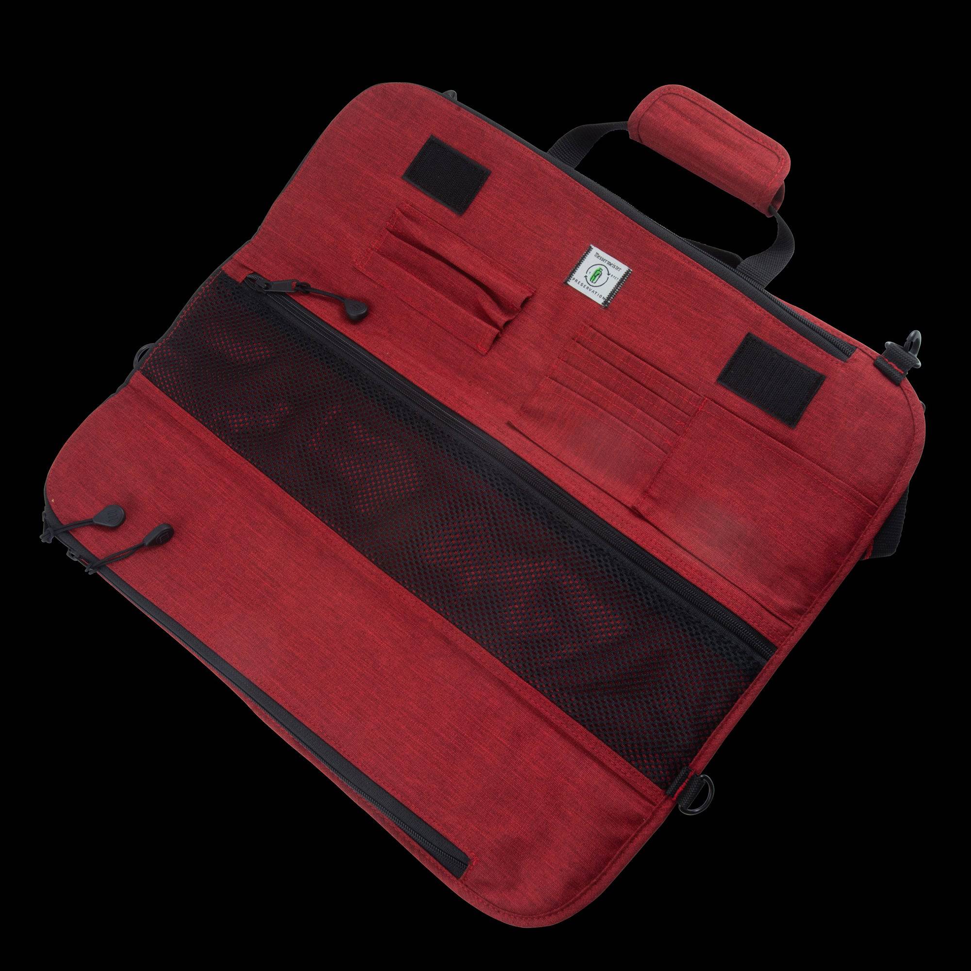 Preservation 8 Pocket Knife Roll - Heather Red - Messermeister