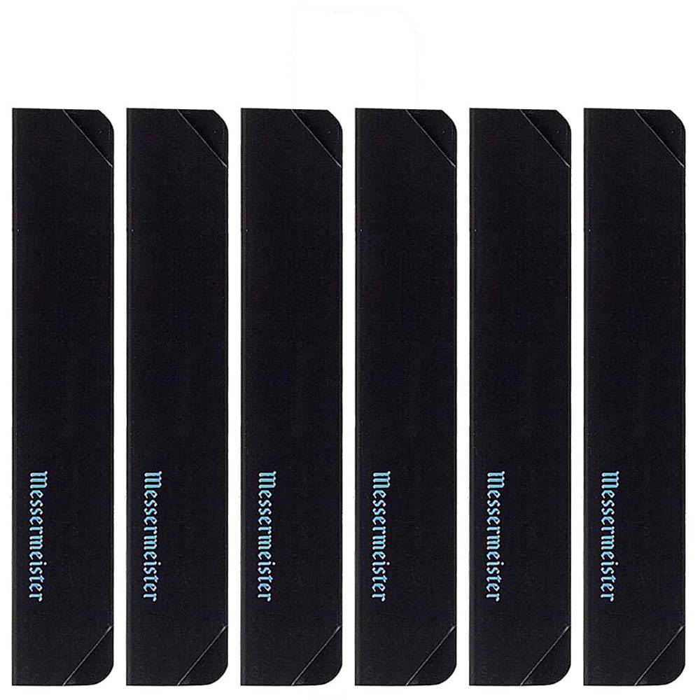 6 Piece Steak Knife Edge-Guard Set_Black