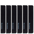 6 Piece Steak Knife Edge-Guard Set_Black