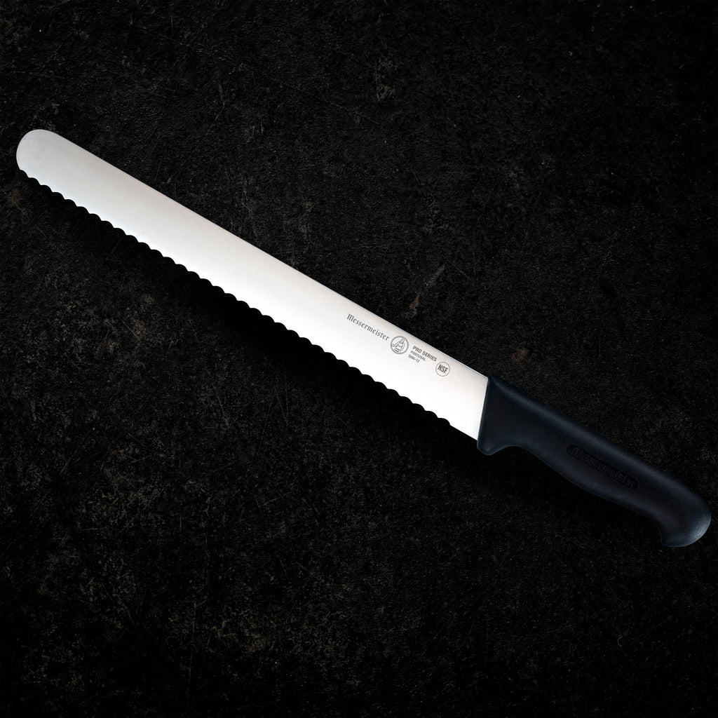 Pro Series Scalloped Baker's Knife - 12 Inch