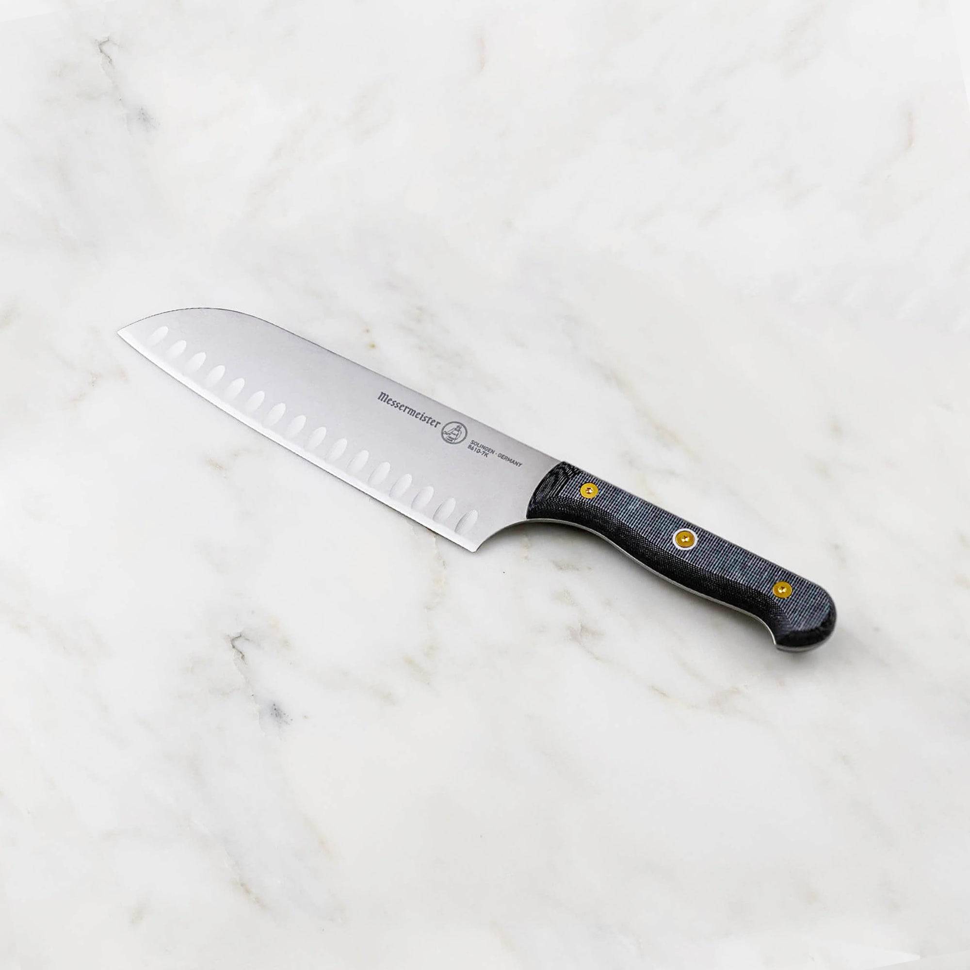 Custom 7 Inch Kullens Santoku Knife