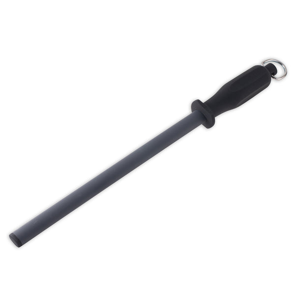 12 Ceramic Honing Rod with Soft Rubber Comfort Handle