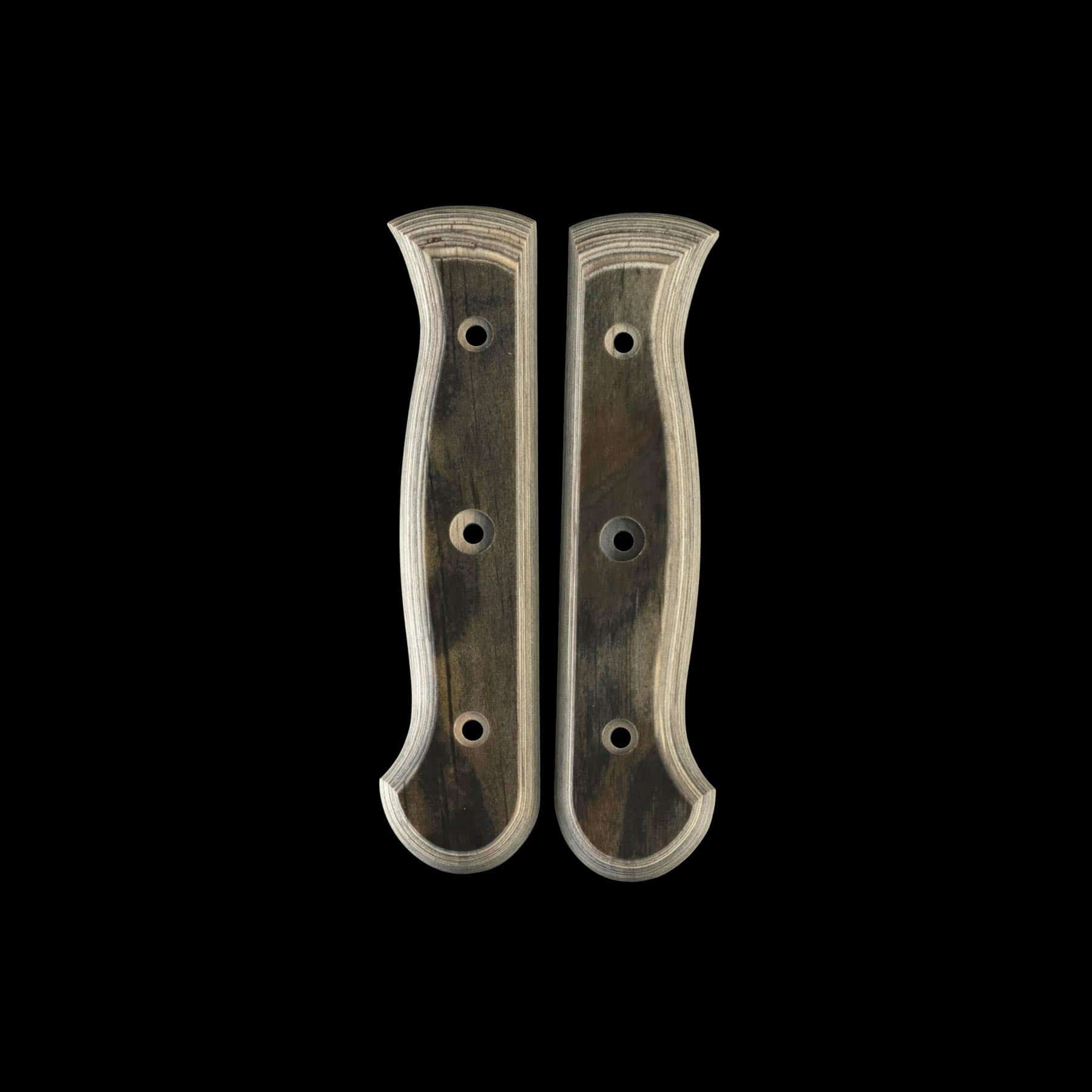Messermeister Custom Barnwood Mod Kit Handle - Small - 3.5-6" - Made in Spain - Barnwood Evergreen™ Handle
