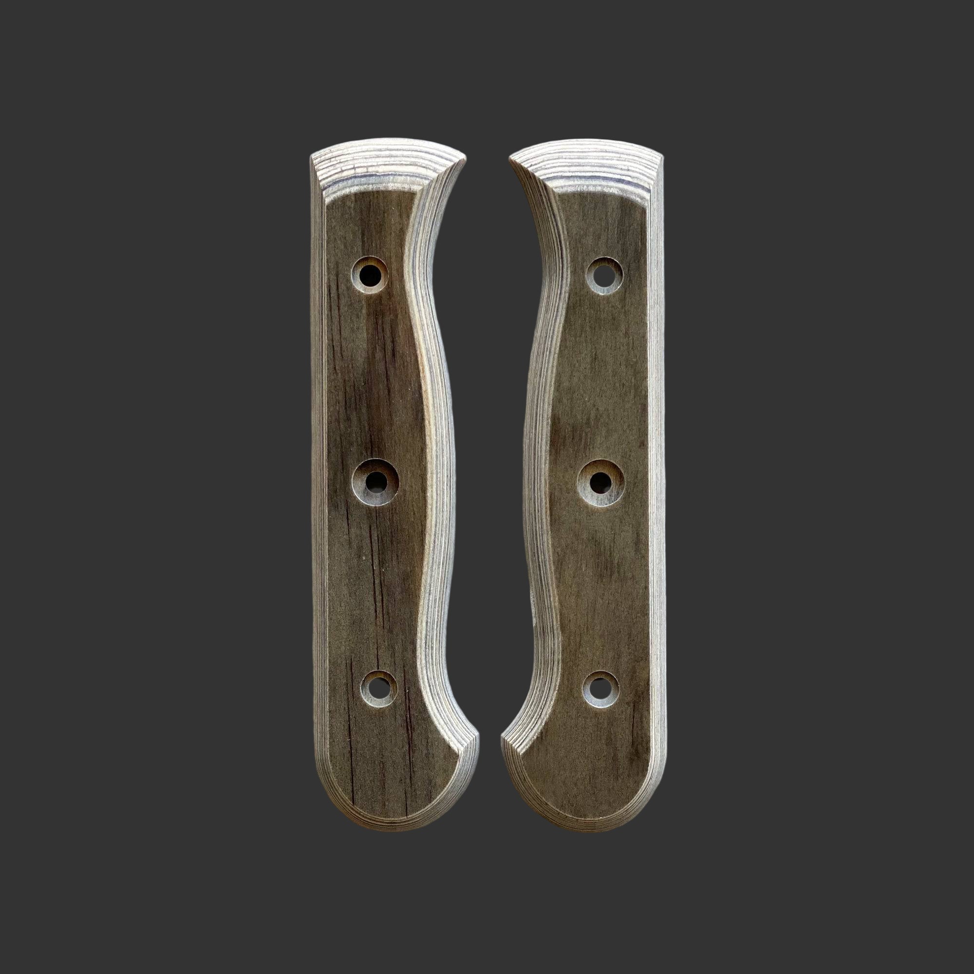 Messermeister Custom Barnwood Mod Kit Handle - Small - 3.5-6" - Made in Spain - Barnwood Evergreen™ Handle