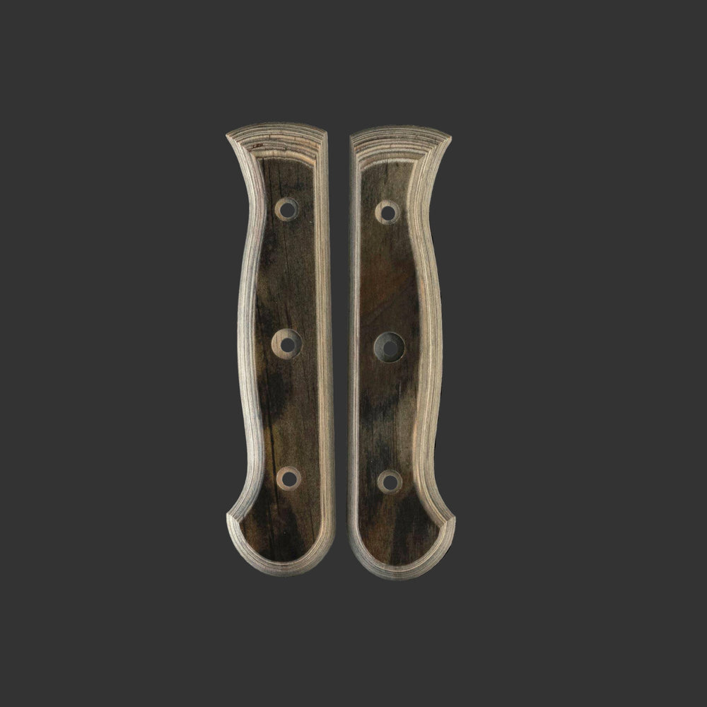 Messermeister Custom Barnwood Mod Kit Handle - Small - 3.5-6" - Made in Spain - Barnwood Evergreen™ Handle