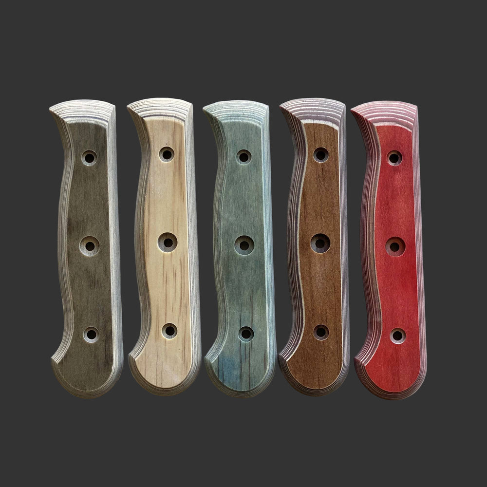 Messermeister Custom Driftwood Mod Kit Handle - Medium - 6.5-7" - Made in Spain - Driftwood Evergreen™ Handle