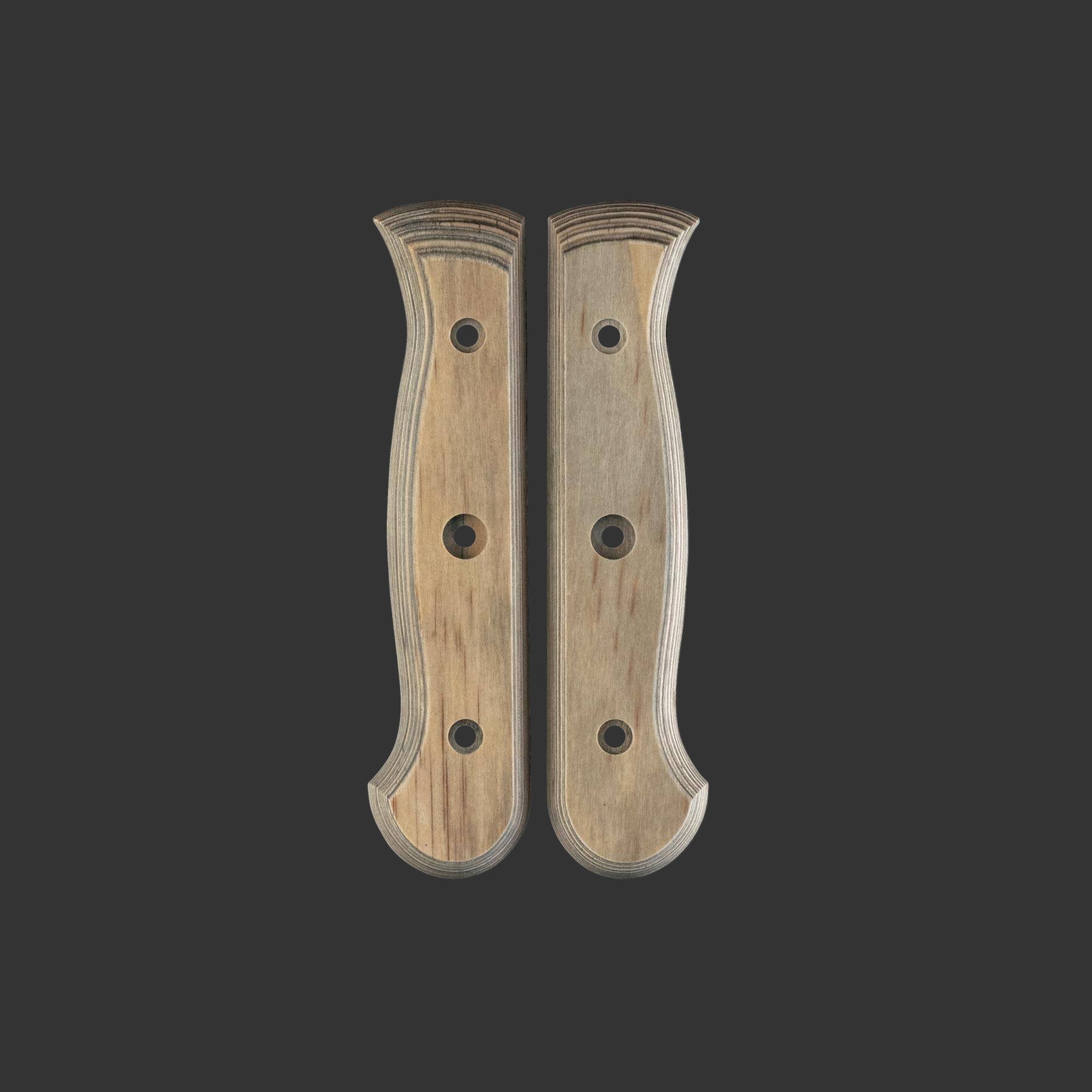 Messermeister Custom Driftwood Mod Kit Handle - Medium - 6.5-7" - Made in Spain - Driftwood Evergreen™ Handle