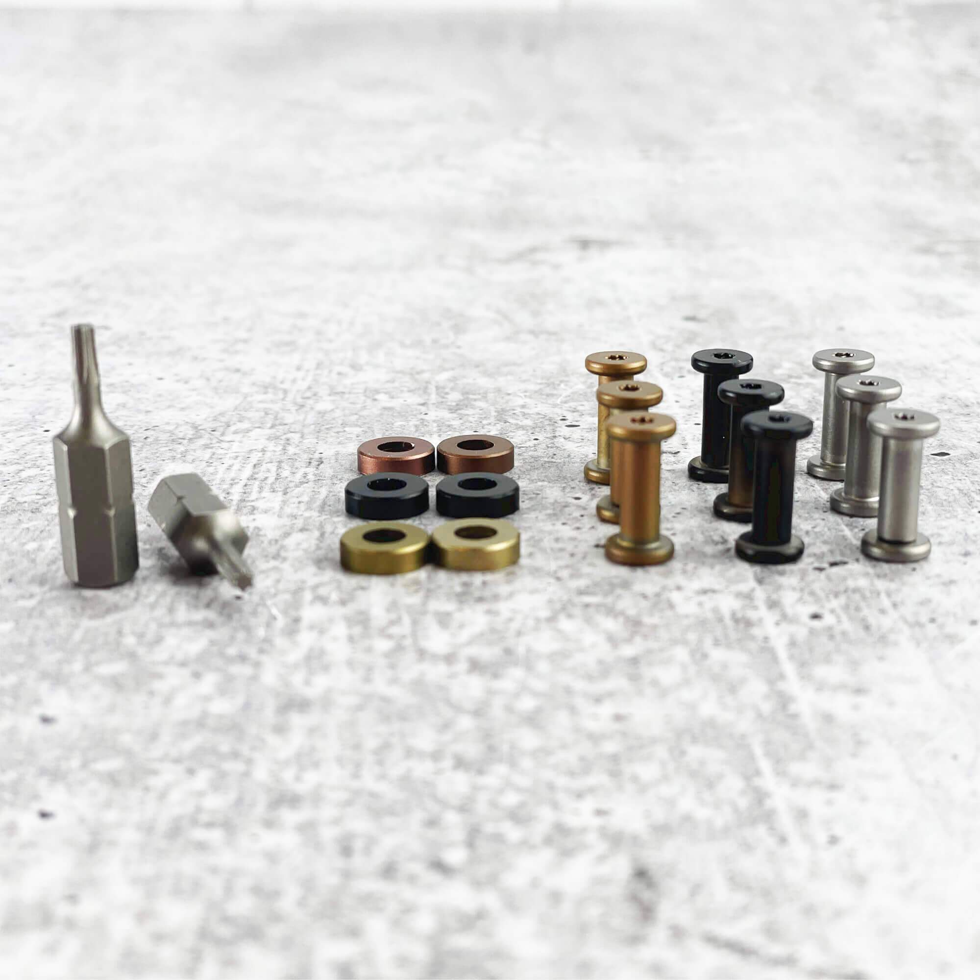 Messermeister Custom Mod Kit Handle Hardware - Custom Knives