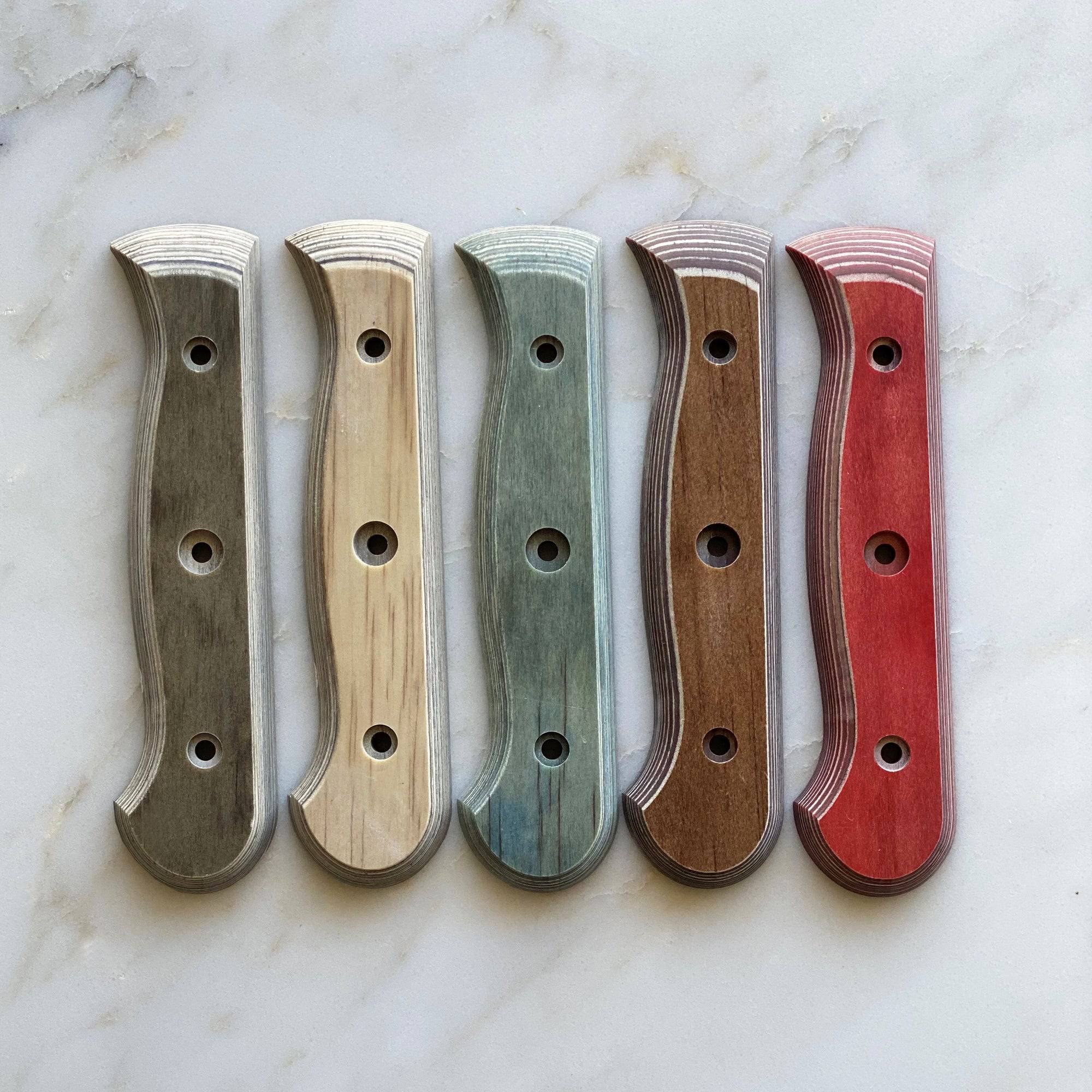 Messermeister Custom Russet Mod Kit Handle - Large - 8" - Made in Spain - Russet Evergreen™ Handle
