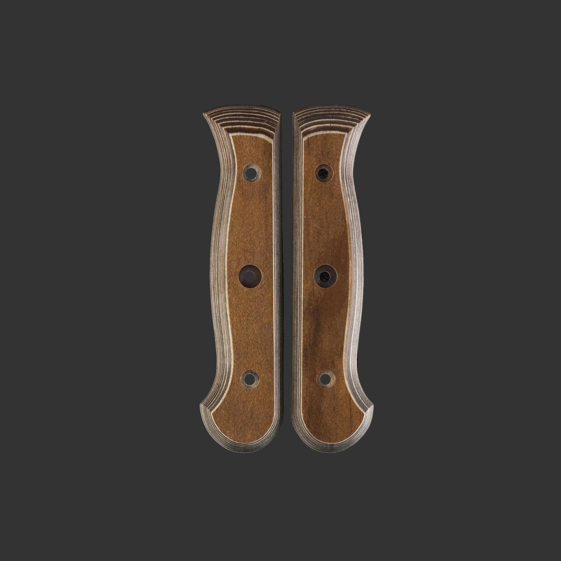 Messermeister Custom Russet Mod Kit Handle - Large - 8" - Made in Spain - Russet Evergreen™ Handle
