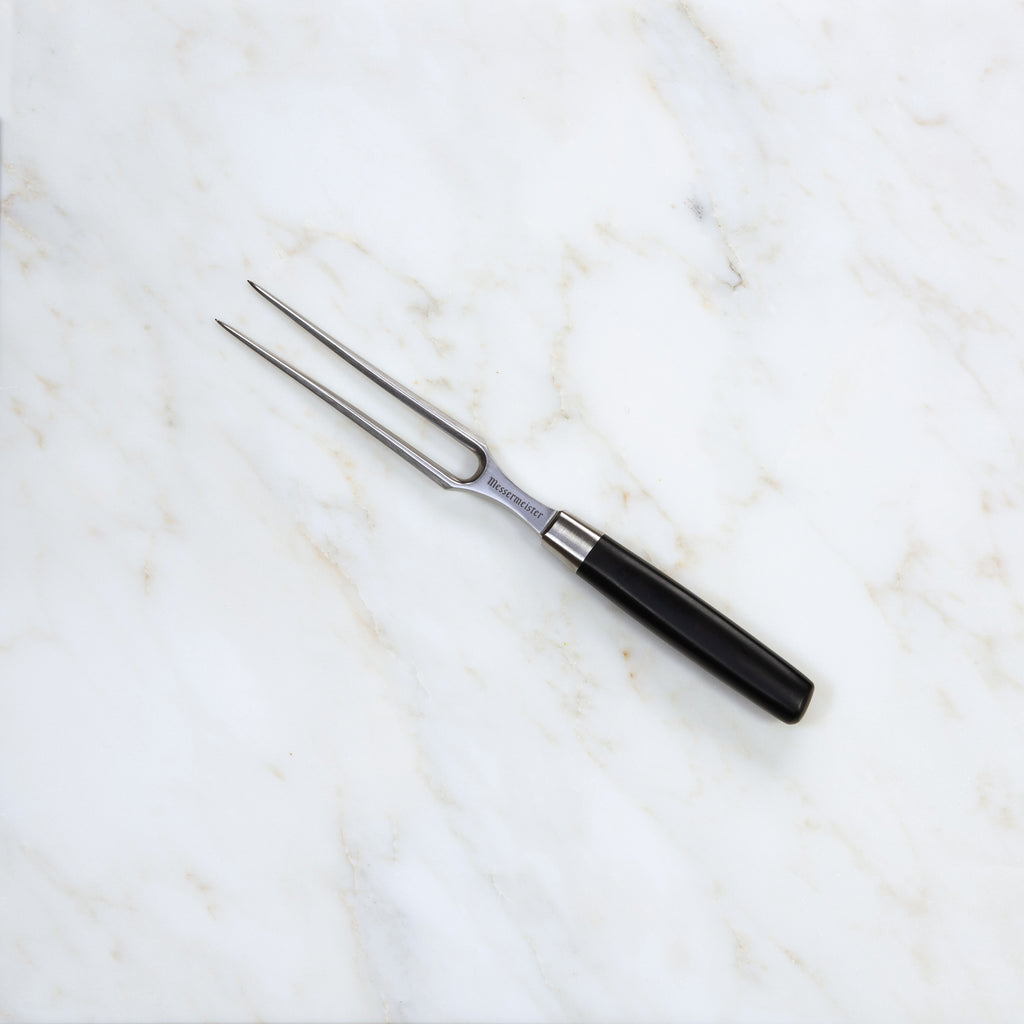 San Moritz Elité 6 Inch Straight Carving Fork_Angle_Marble