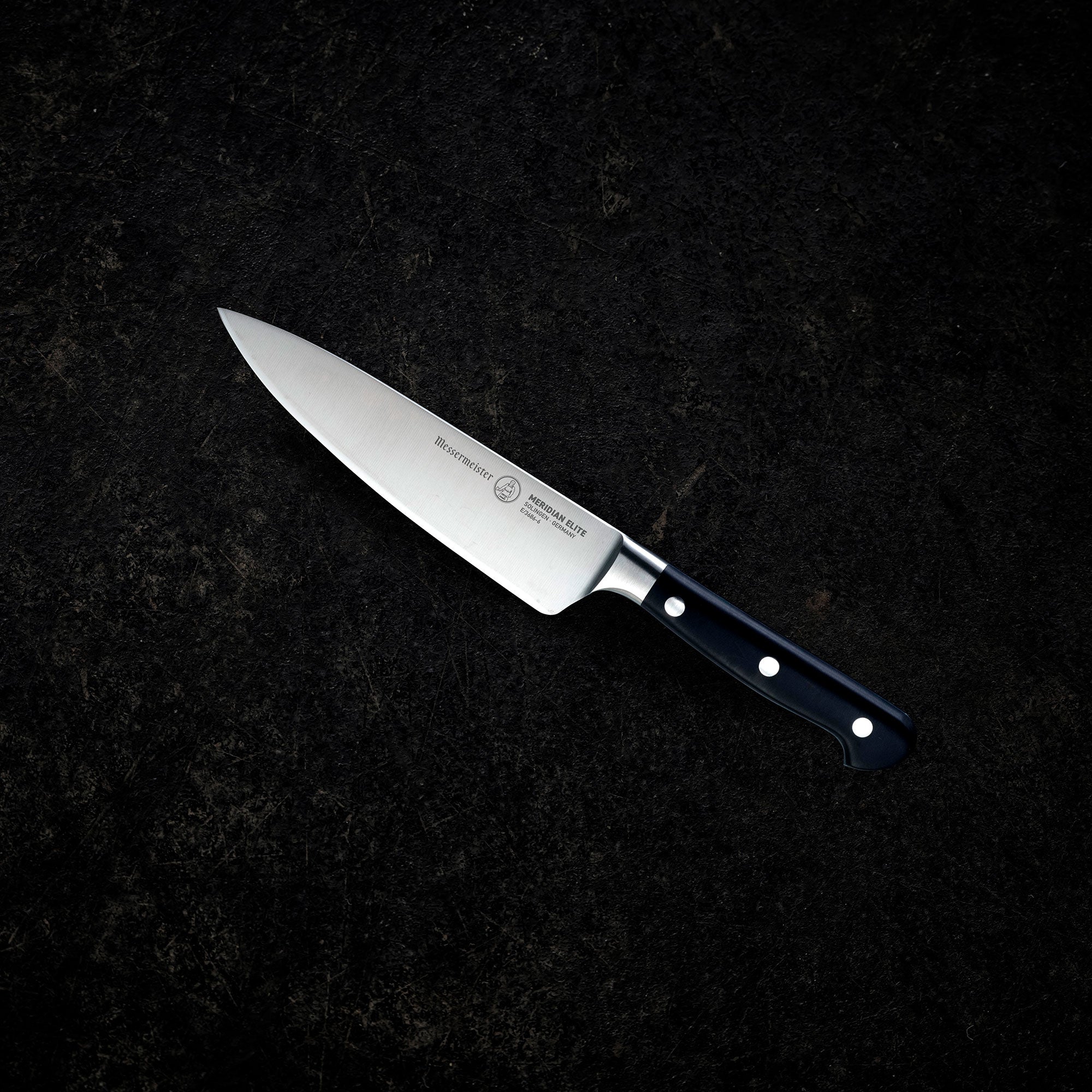 Messermeister Meridian Elite 9” Traditional Chef's Knife - Fine Germ