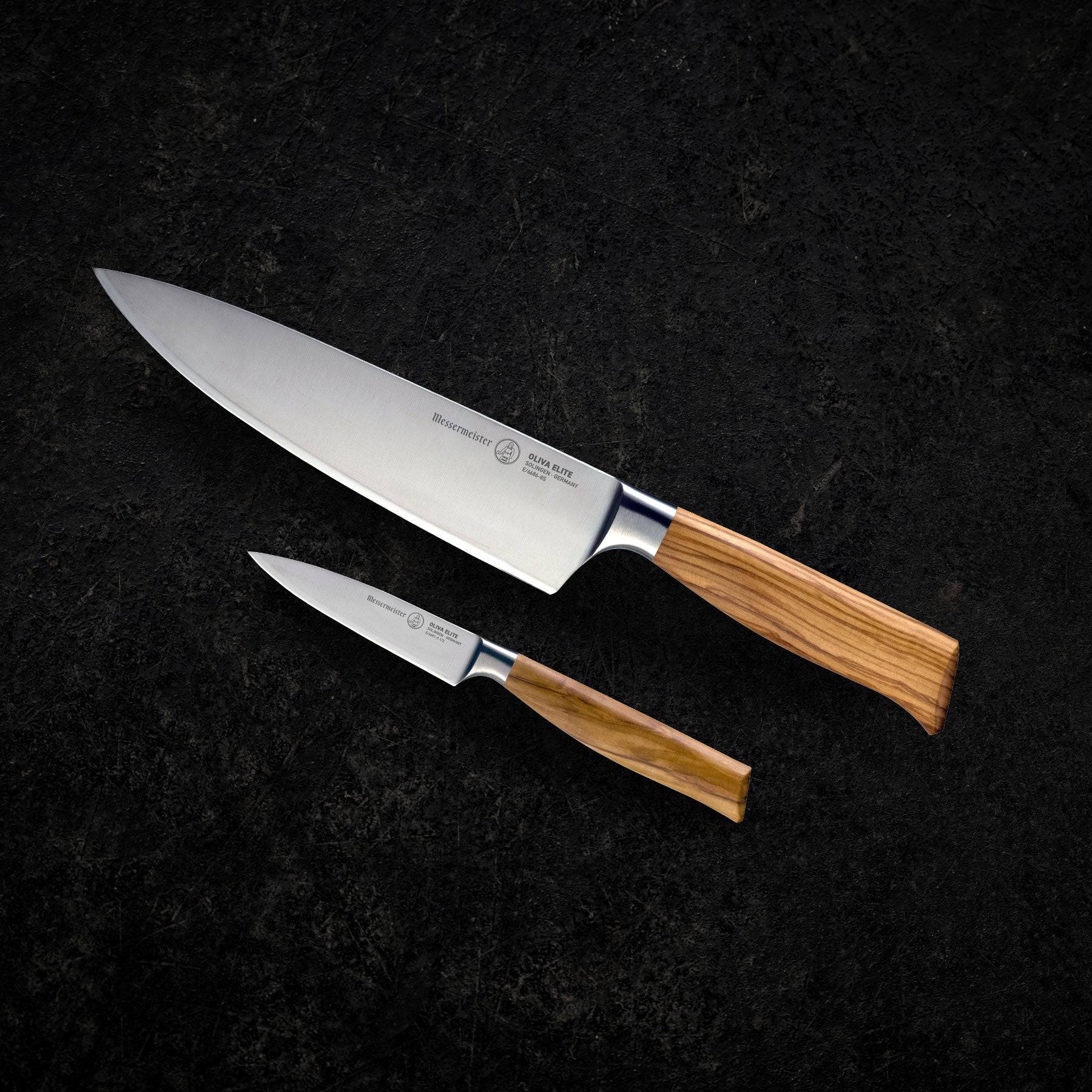 Oliva Elite 2 Piece Chef & Parer Set - Messermeister