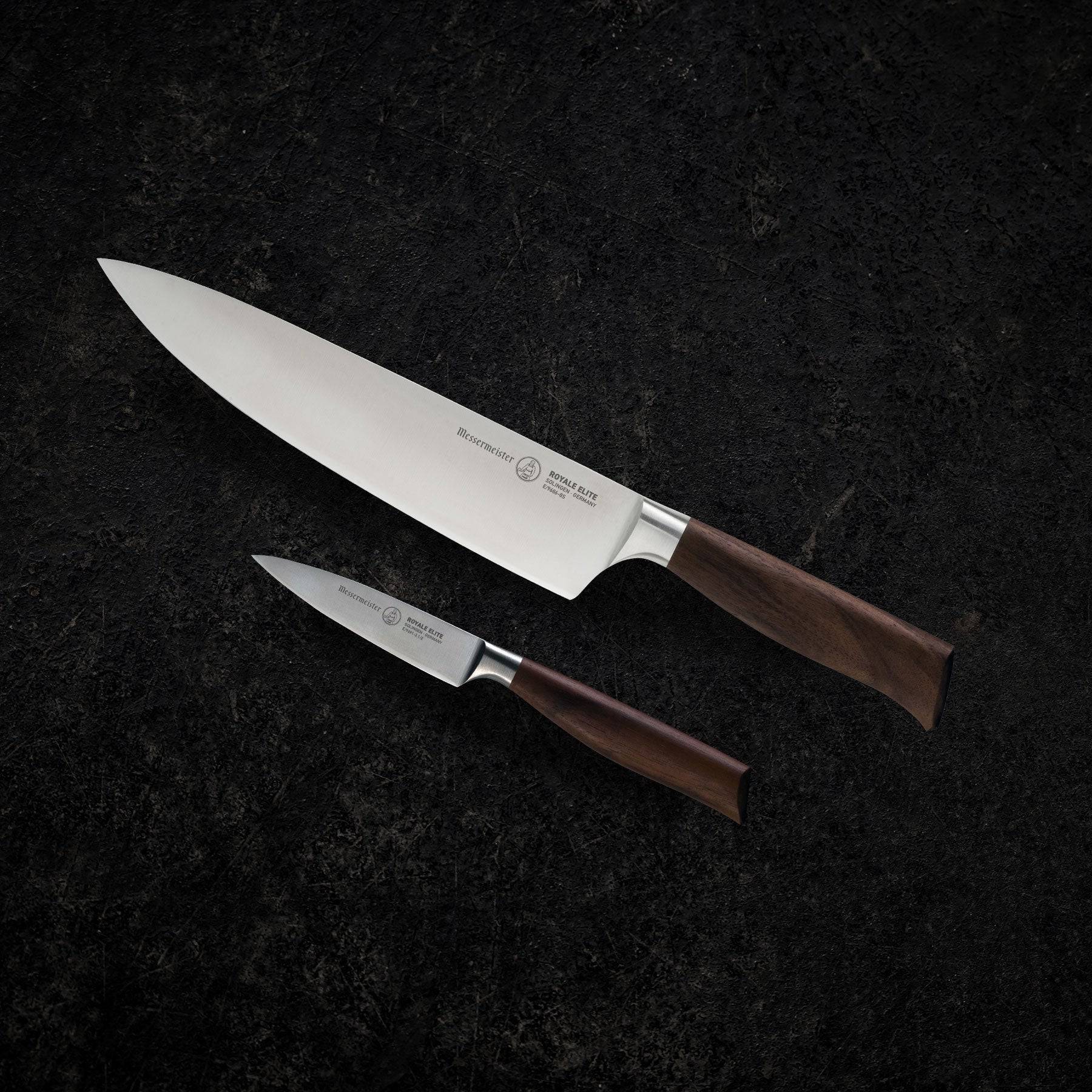 Royale Elite 2 Piece Chef's Knife & Parer Set - Messermeister