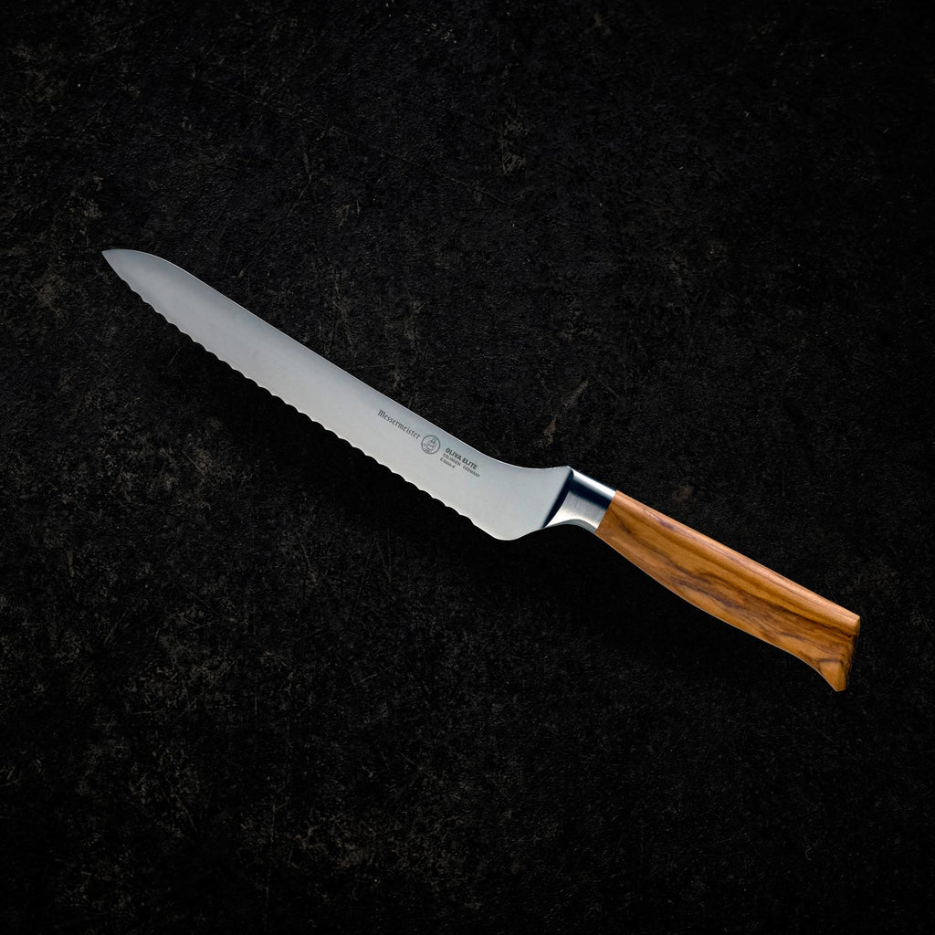 Messermeister Oliva Elite Stealth 8 Chef's Knife – The World of Cutlery