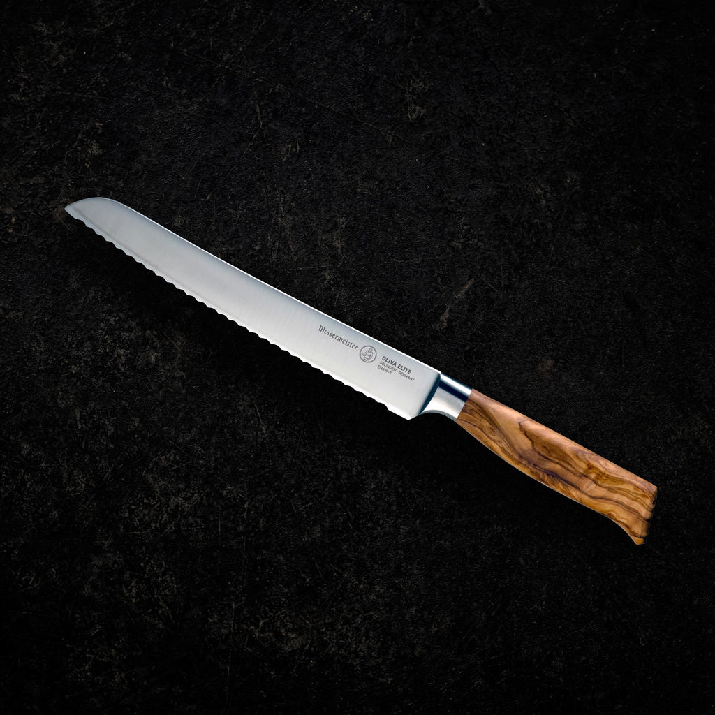 Oliva Elite 9 Inch Scalloped Bread Knife
