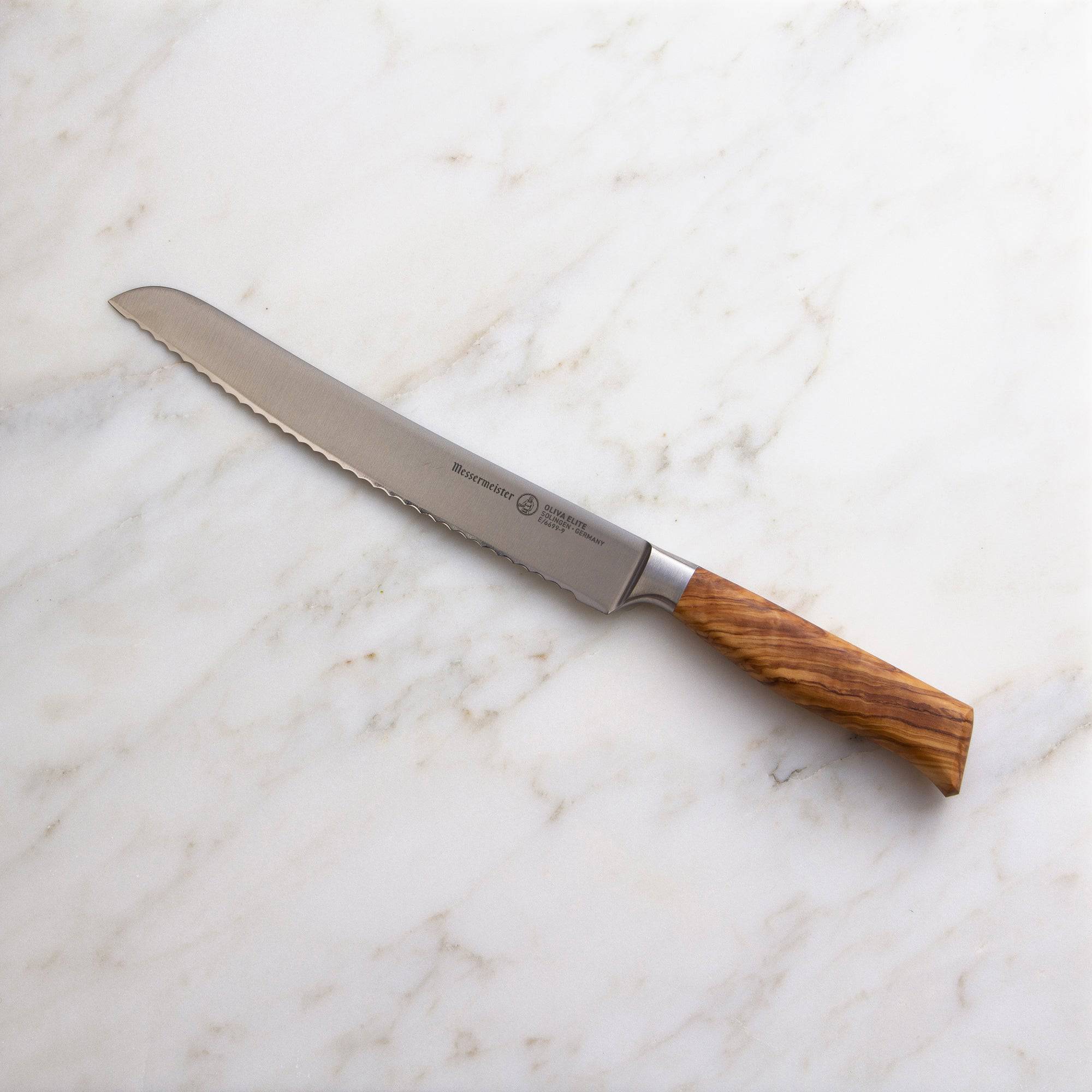 Messermeister Oliva Elite Olive Wood Handled Knives