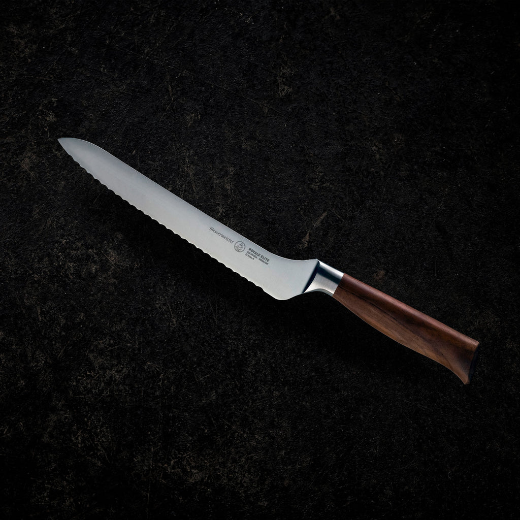 Royale Elite 8 Inch Offset Scalloped Knife