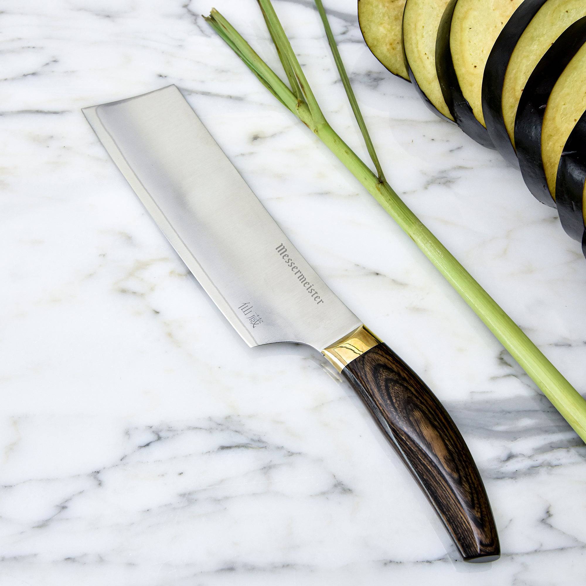 Kawashima Nakiri Knife - 6.5" - Messermeister