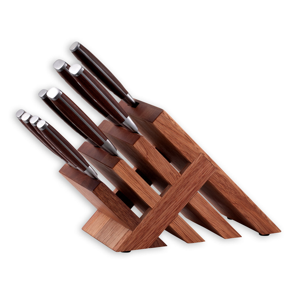 Avanta 10-Piece Pakkawood Knife Block Set