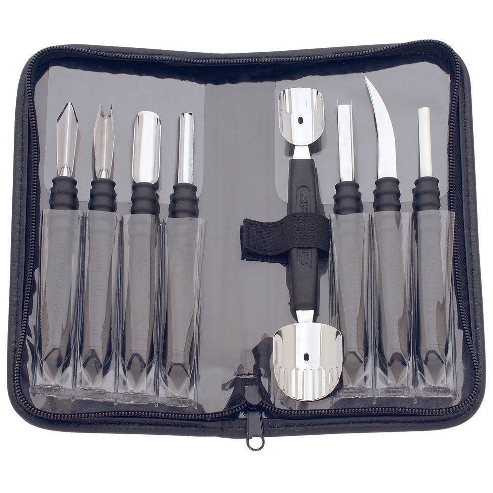 9 Piece Garnishing Tool Set