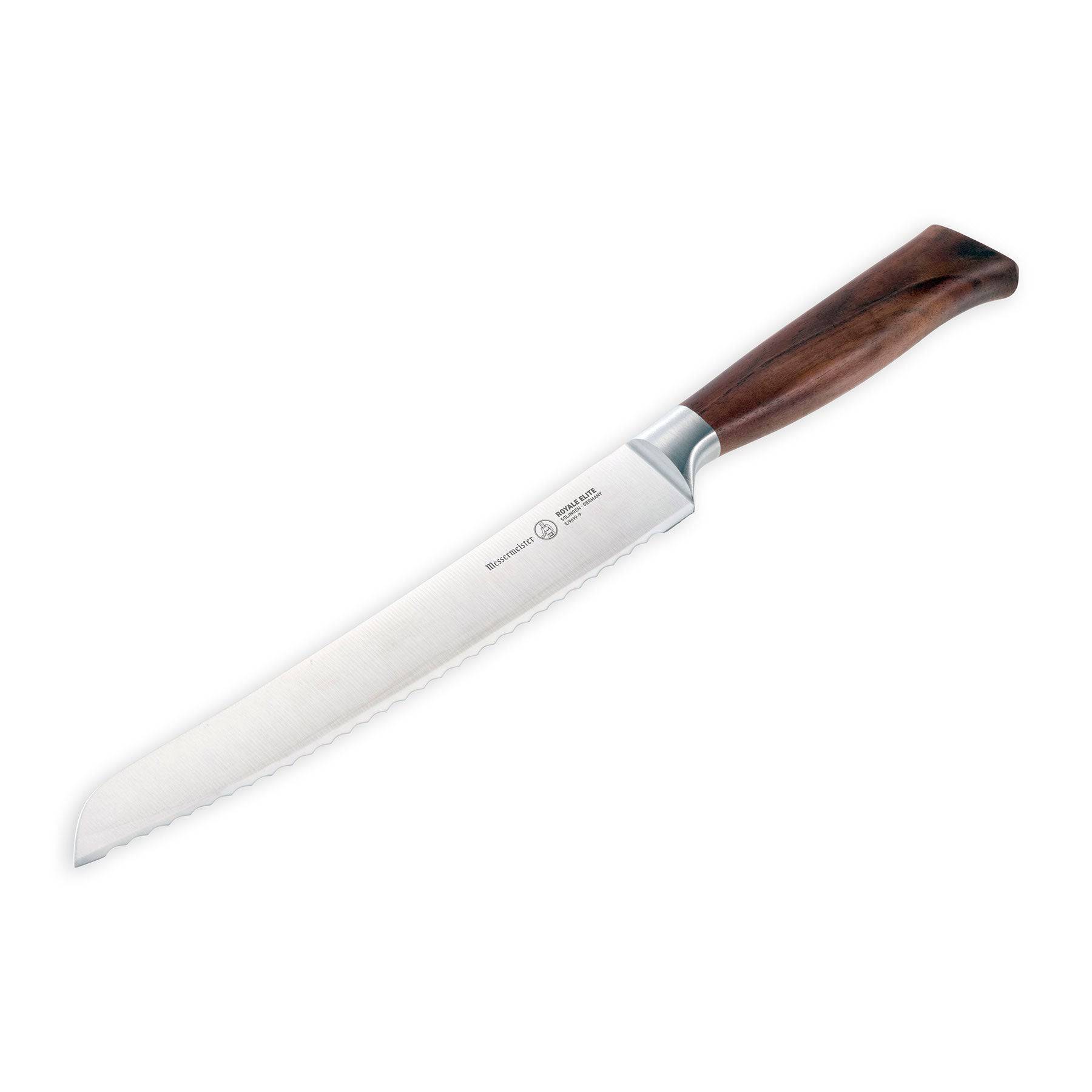 Royale Elite Scalloped Bread Knife - 9" - Messermeister