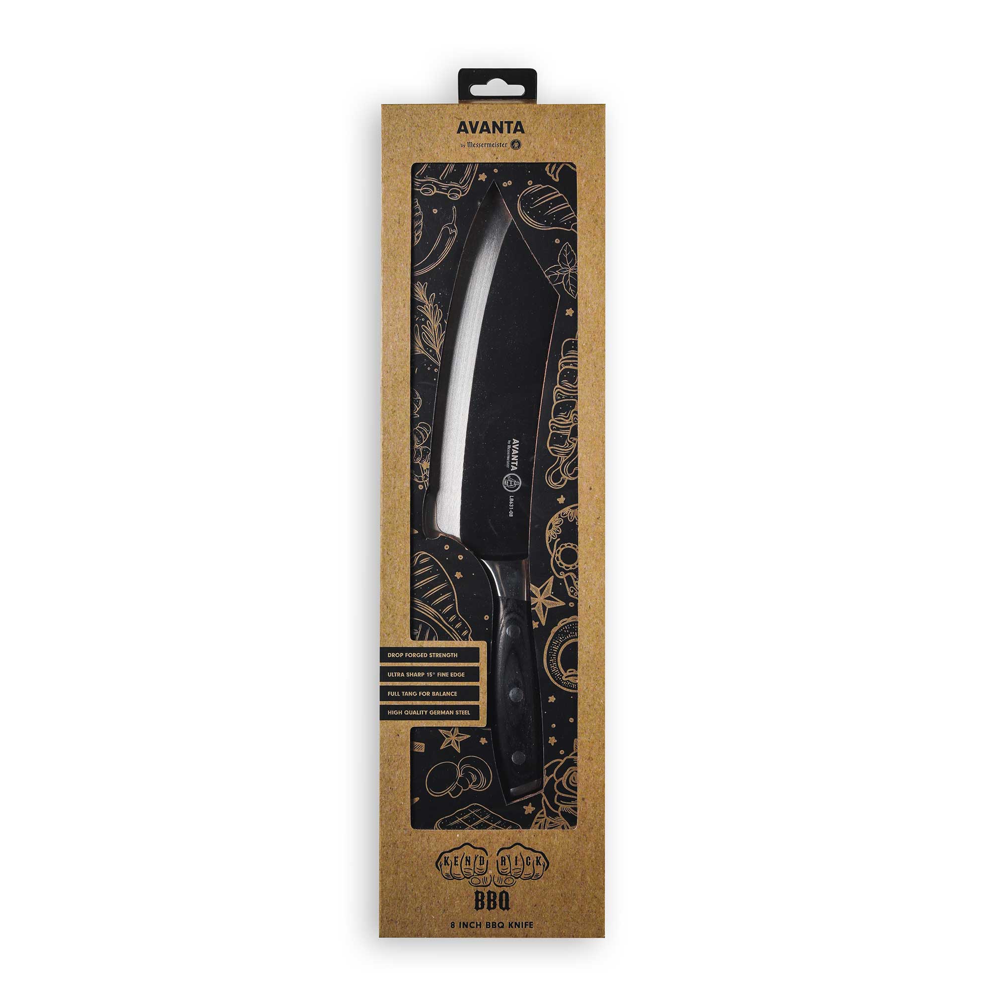 Avanta 8-inch BBQ Knife | Bennie Kendrick | Messermeister®