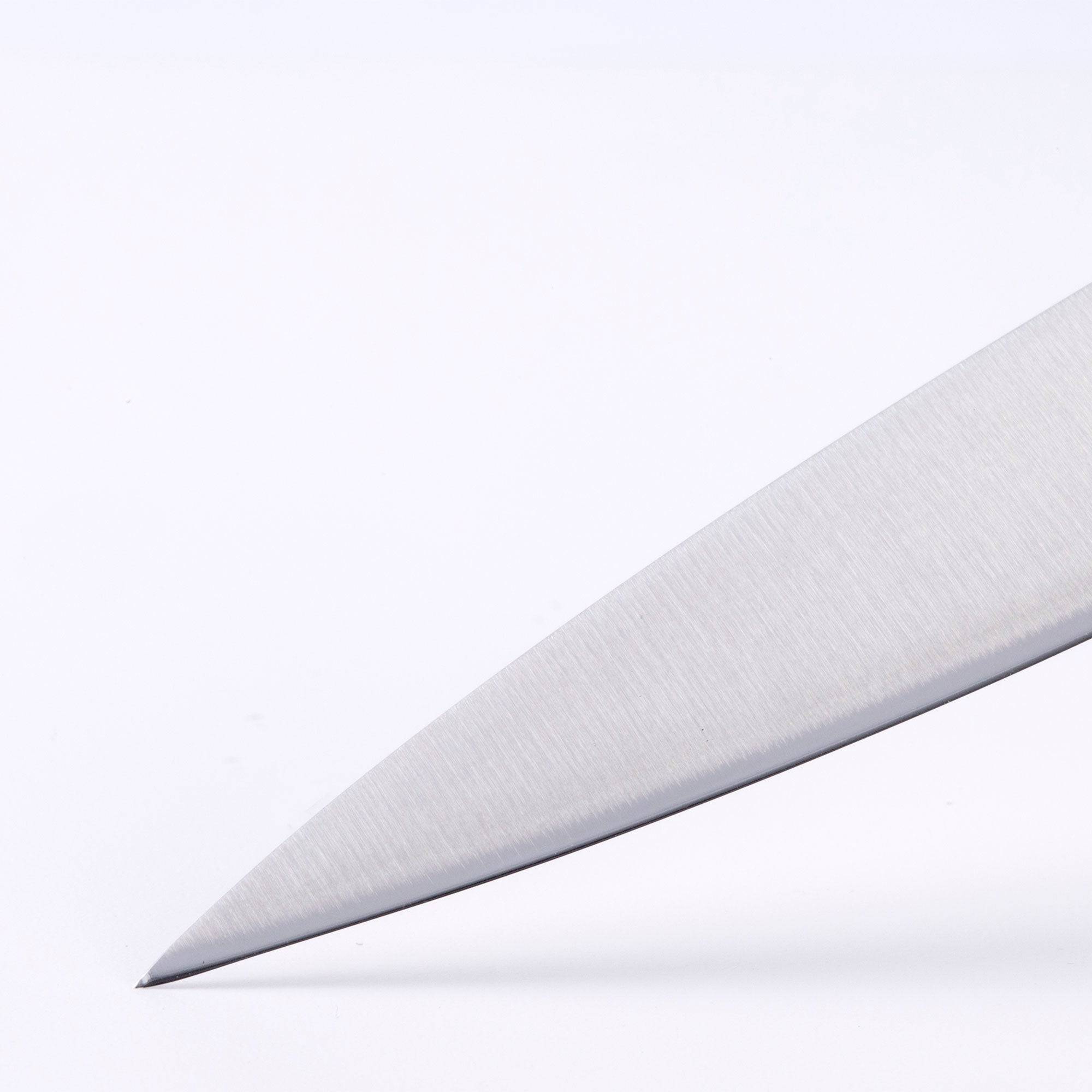 The Meridian Elite 3.5 inch Paring Knife close up view of tip