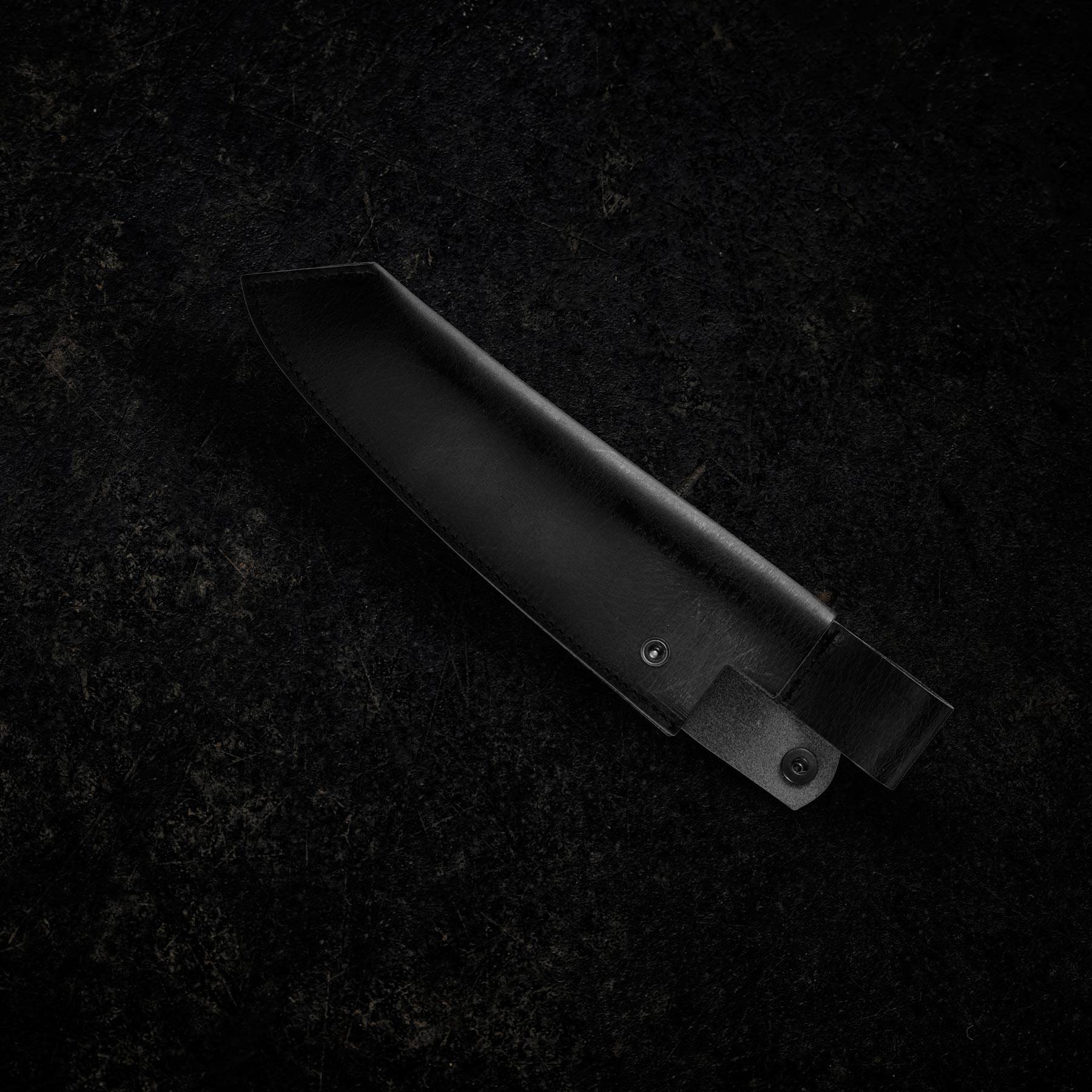 Leather Belt Sheath for Overland Chef's Knife