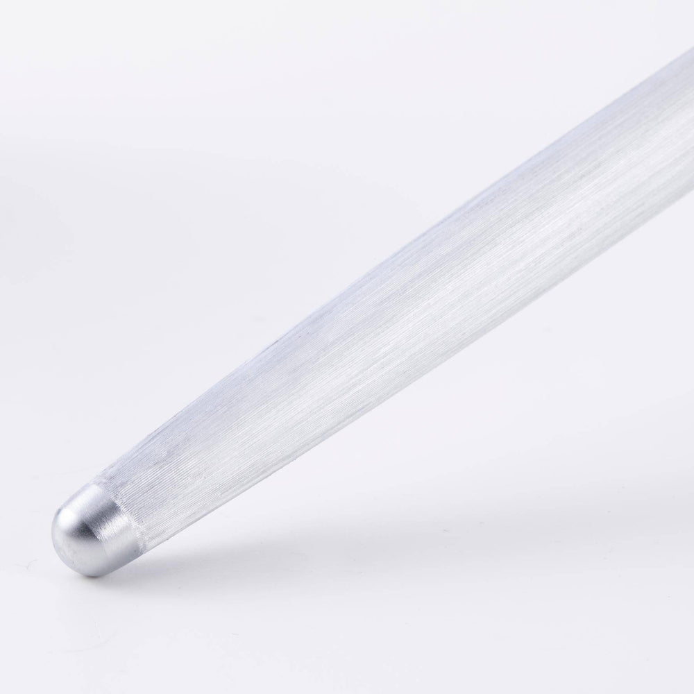 Messermeister Oliva Elite Fine Grit Steel - 10" - Made in Germany - Mediterranean Olive Wood Handle - Thyssen-Krupp 1.4116 Steel