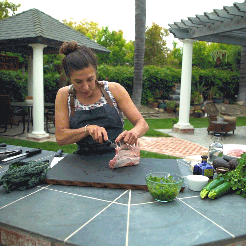 Messermeister Pro Series Semi-Flex Curved Boning Knife - 6" - Made in Portugal - PolyFibre TPE Handle - X50 Steel