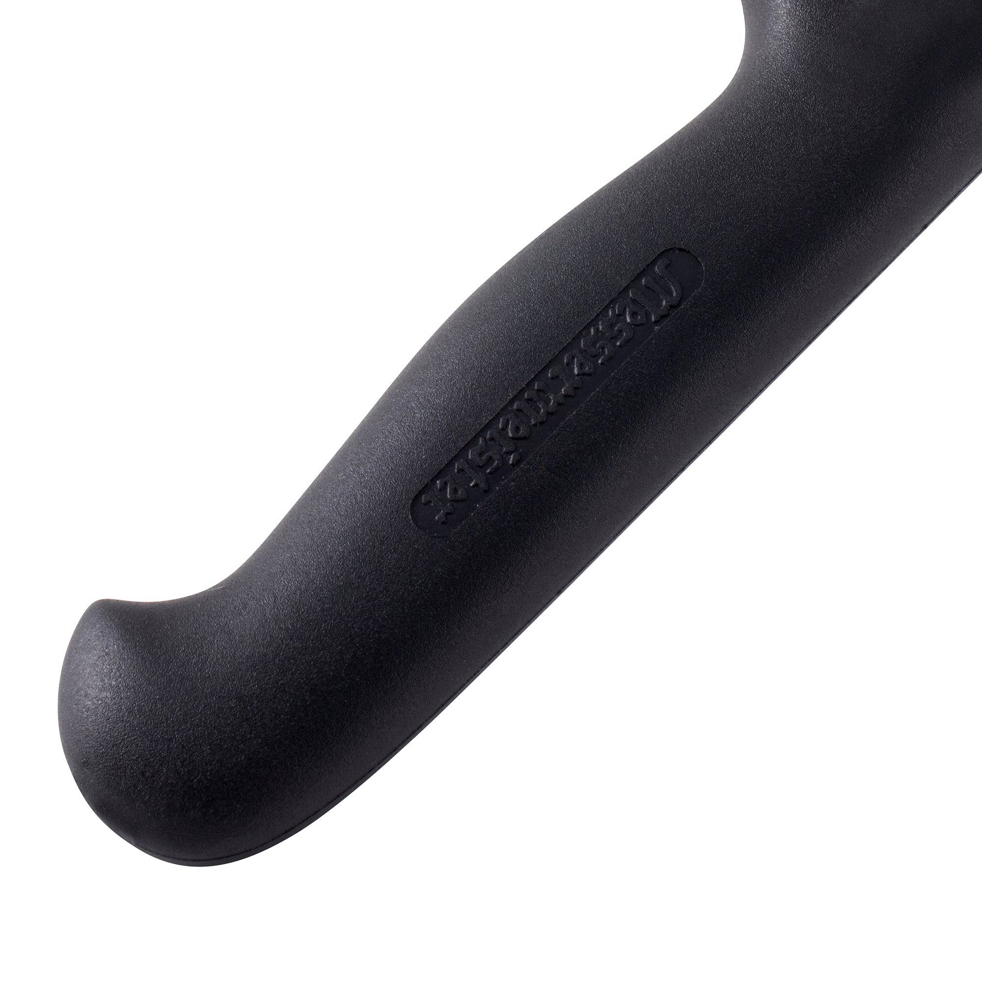 Messermeister Pro Series Wide Chef's Knife - 8" - Made in Portugal - 
PolyFibre TPE Handle - X50 Steel