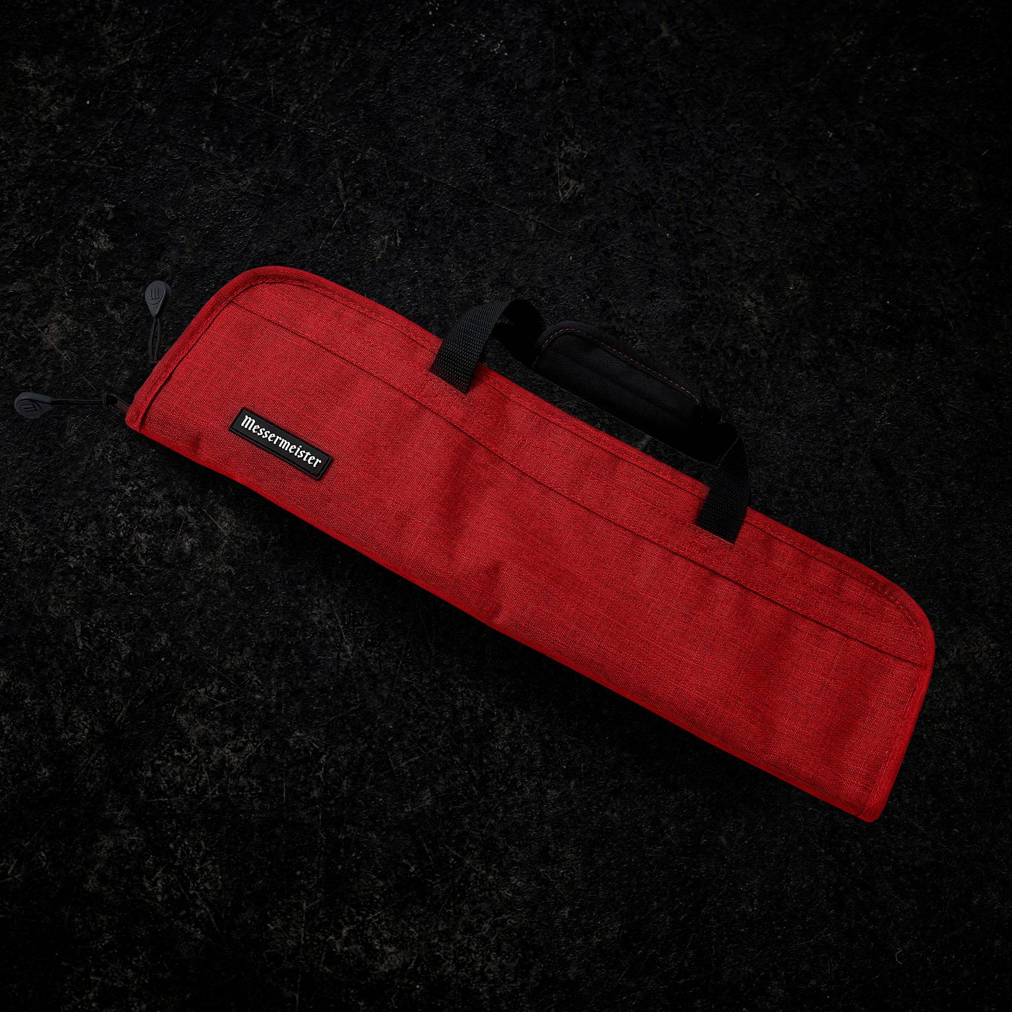 Preservation 5 Pocket Knife Bag - Heather Red - Messermeister