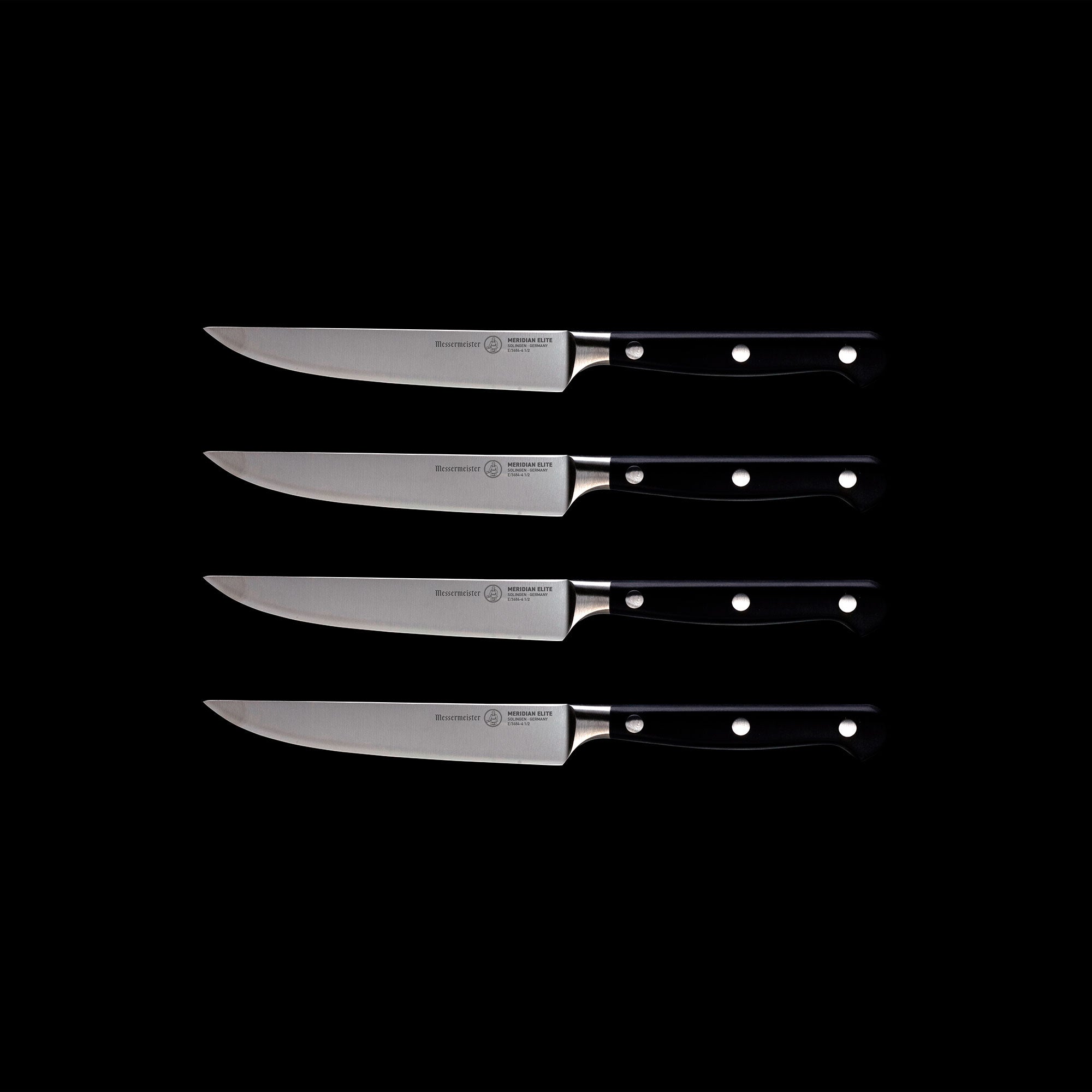 Messermeister Custom 4 piece Steak Knife set Messermeister