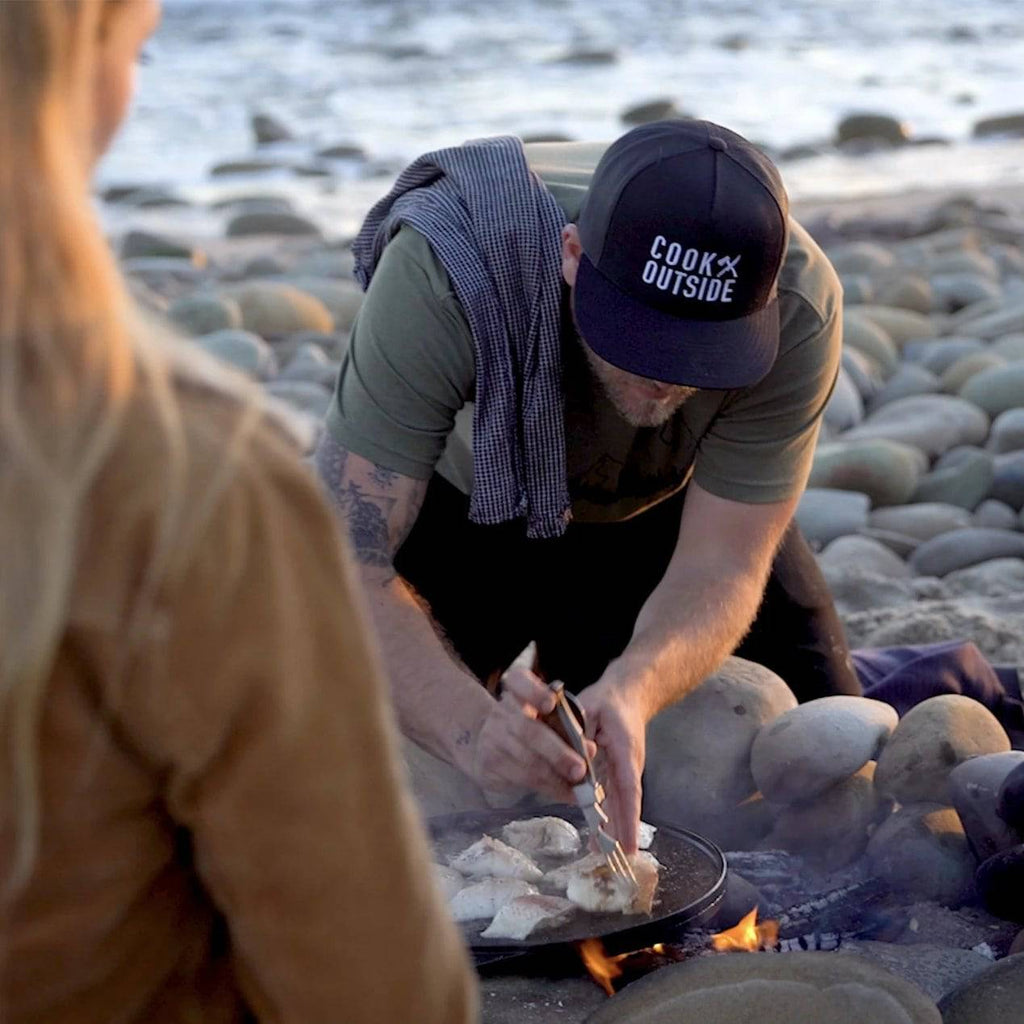 Adventure Chef Cook Outside Trucker Cap