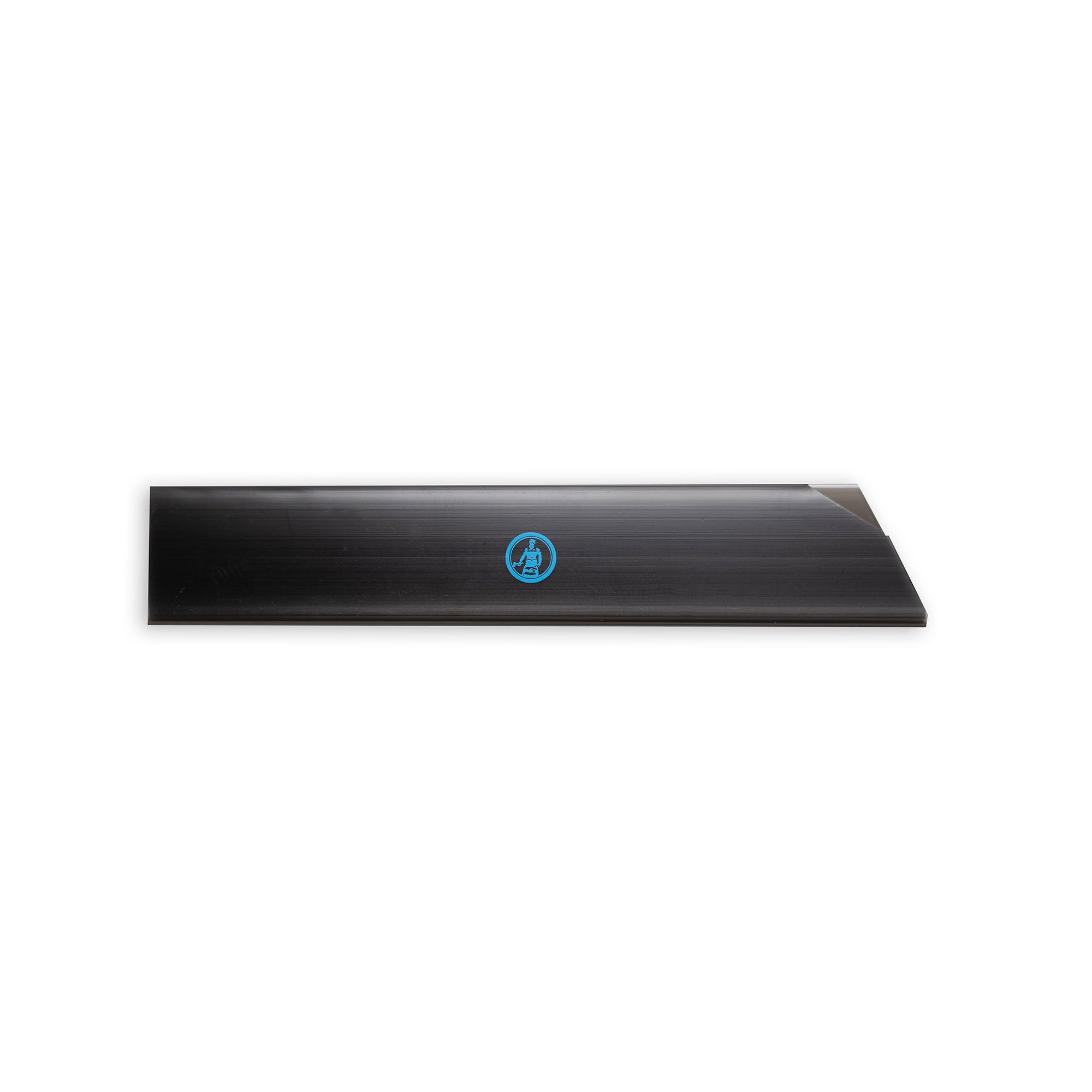 Edge Guard in black with blue writing "Messermeister"